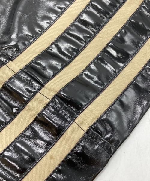 Jean Paul GAULTIER（ジャンポールゴルチェ）Jean Paul GAULTIER (ジャンポールゴルチェ) PVC切替トレンチコート ベージュ サイズ:38の古着・服飾アイテム