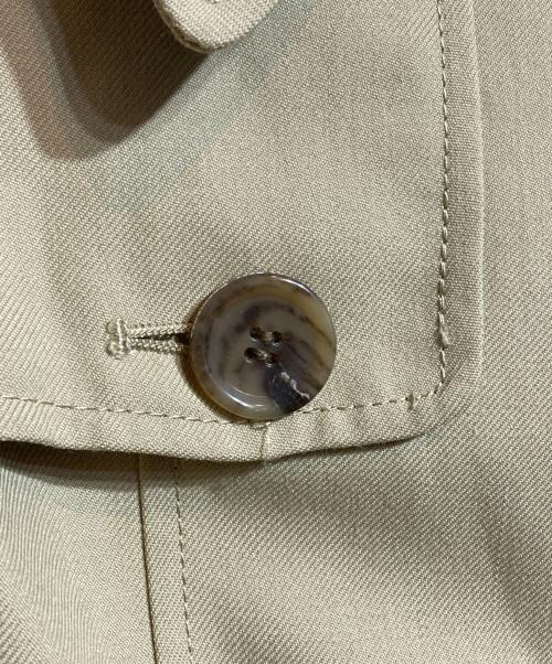 Jean Paul GAULTIER（ジャンポールゴルチェ）Jean Paul GAULTIER (ジャンポールゴルチェ) PVC切替トレンチコート ベージュ サイズ:38の古着・服飾アイテム