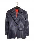 Vivienne Westwood RED LABELヴィヴィアンウエストウッドレッドレーベル）の古着「オーブボタンテーラードジャケット」｜ネイビー