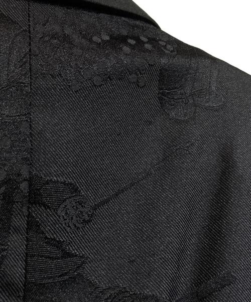 POLO RALPH LAUREN（ポロ・ラルフローレン）POLO RALPH LAUREN (ポロ・ラルフローレン) ポロベアジャガードスモーキングジャケット ブラック サイズ:36の古着・服飾アイテム