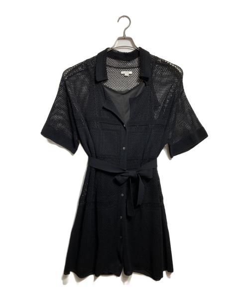 Ameri（アメリ）AMERI (アメリ) 2WAY KNIT ROMPERS SHIRT/2WAYニットロンパースシャツ ブラック サイズ:Mの古着・服飾アイテム