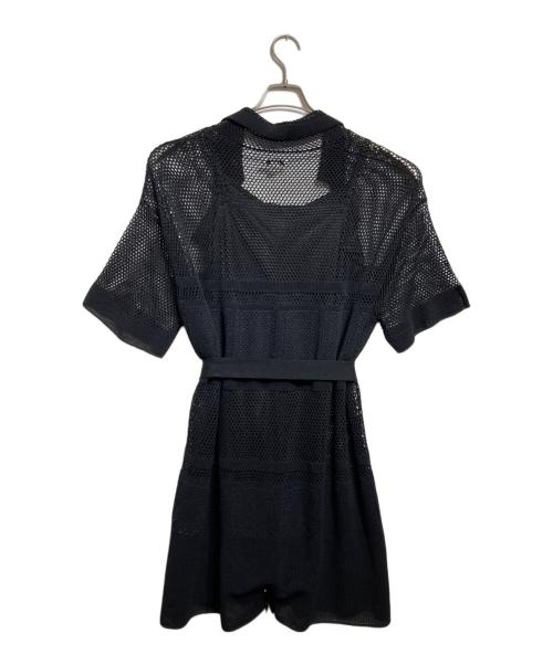 Ameri（アメリ）AMERI (アメリ) 2WAY KNIT ROMPERS SHIRT/2WAYニットロンパースシャツ ブラック サイズ:Mの古着・服飾アイテム