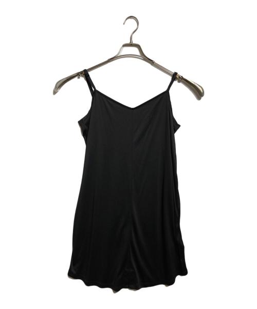 Ameri（アメリ）AMERI (アメリ) 2WAY KNIT ROMPERS SHIRT/2WAYニットロンパースシャツ ブラック サイズ:Mの古着・服飾アイテム