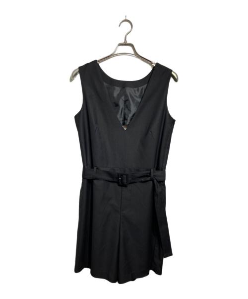 Ameri（アメリ）AMERI (アメリ) REFINE SHORT ALL IN ONE ブラック サイズ:Mの古着・服飾アイテム