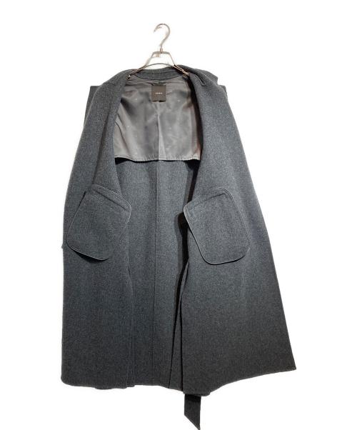 anuans（アニュアンス）anuans (アニュアンス) リバーロングチェスターコート グレー サイズ:Mの古着・服飾アイテム