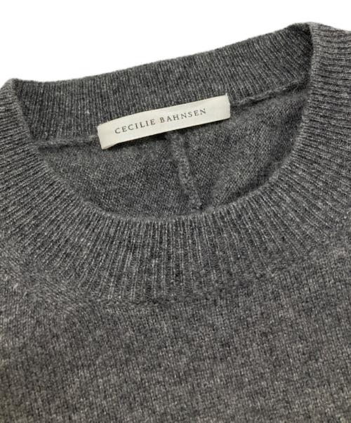 CECILIE BAHNSEN（セシリーバンセン）Cecilie Bahnsen (セシリーバンセン) ホナカットアウトニット グレー サイズ:XSの古着・服飾アイテム