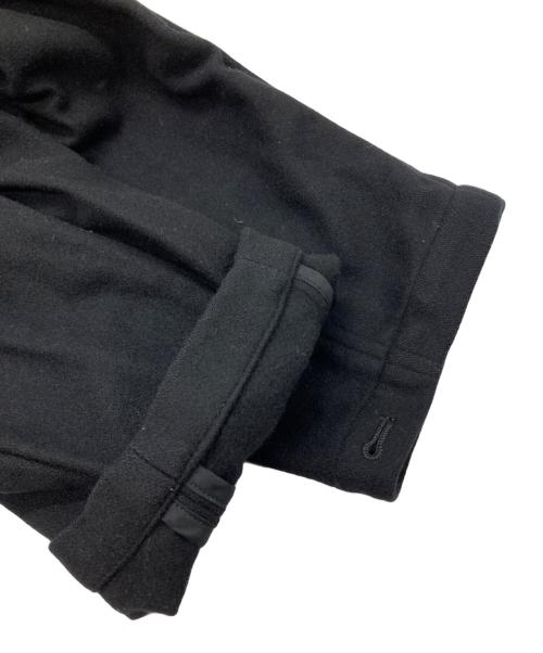 TOMORROW LAND（トゥモローランド）TOMORROW LAND (トゥモローランド) Super170’sウールフランネル スタンドカラーコート ブラック サイズ:Sの古着・服飾アイテム