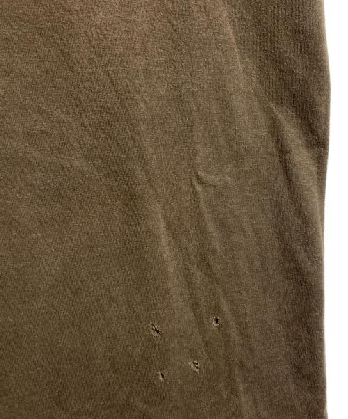 NUMBER (N)INE（ナンバーナイン）NUMBER (N)INE (ナンバーナイン) Mother Fucker Tee/Tシャツ ブラウン サイズ:2の古着・服飾アイテム