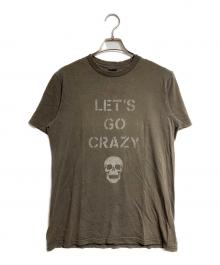 NUMBER (N)INE（ナンバーナイン）の古着「LET'S GO CRAZY Tee/レッツゴークレイジーT」｜ブラウン