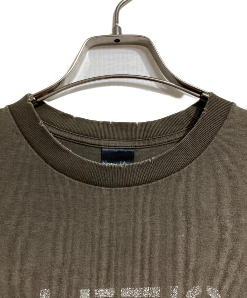 NUMBER (N)INE（ナンバーナイン）NUMBER (N)INE (ナンバーナイン) LET'S GO CRAZY Tee/レッツゴークレイジーT ブラウン サイズ:2の古着・服飾アイテム