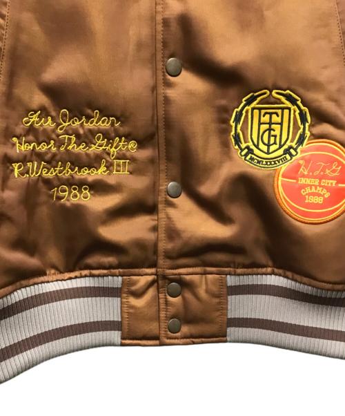 NIKE（ナイキ）NIKE (ナイキ) M J WESTBROOK HTG VAR JKT ブラウン サイズ:Mの古着・服飾アイテム