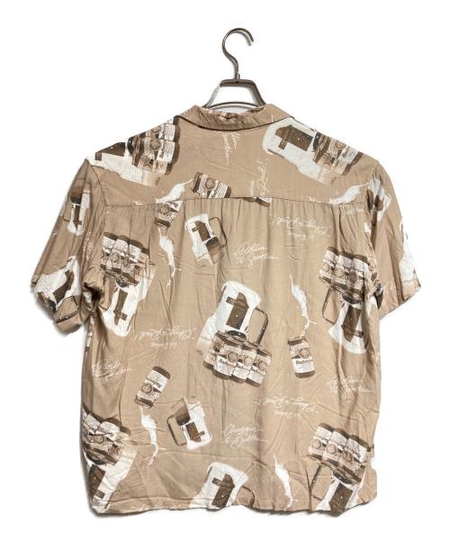 RADIALL（ラディアル）RADIALL (ラディアル) RAGER OPEN COLLARED SHIRT S/S/レイジャー オープンカラーシャツ ブラウン サイズ:Mの古着・服飾アイテム