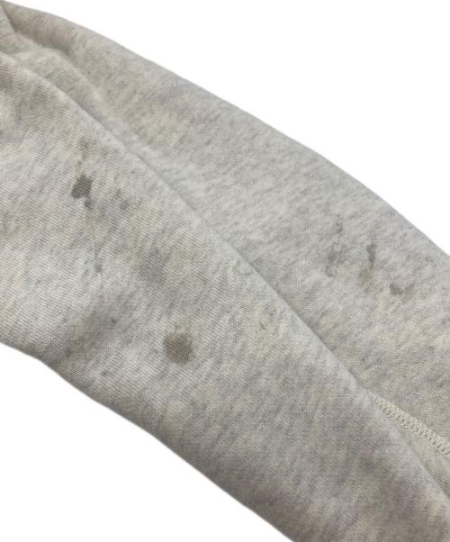 SAINT MICHAEL（セントマイケル）SAINT MICHAEL (セントマイケル) ダメージ加工 クルーネックスウェット グレー サイズ:Lの古着・服飾アイテム