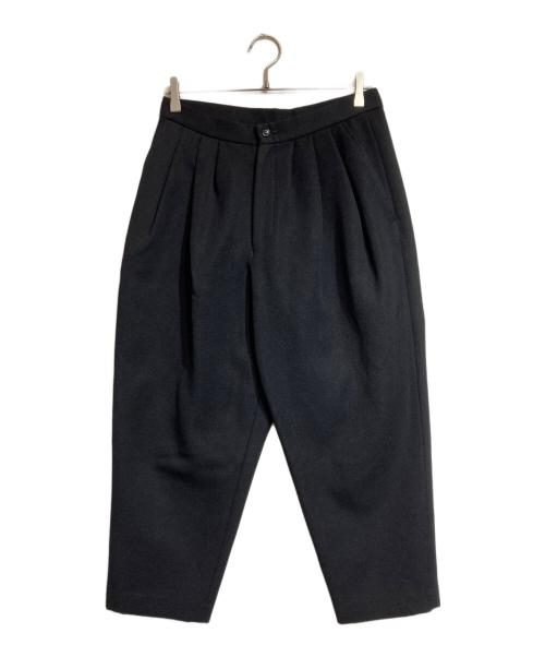 COMME des GARCONS COMME des GARCONS（コムデギャルソン コムデギャルソン）COMME des GARCONS COMME des GARCONS (コムデギャルソン コムデギャルソン) ウールワイドクロップドパンツ ブラック サイズ:Mの古着・服飾アイテム