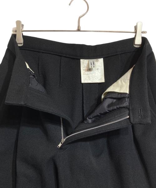 COMME des GARCONS COMME des GARCONS（コムデギャルソン コムデギャルソン）COMME des GARCONS COMME des GARCONS (コムデギャルソン コムデギャルソン) ウールワイドクロップドパンツ ブラック サイズ:Mの古着・服飾アイテム