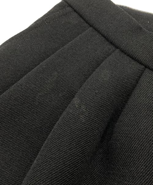 COMME des GARCONS COMME des GARCONS（コムデギャルソン コムデギャルソン）COMME des GARCONS COMME des GARCONS (コムデギャルソン コムデギャルソン) ウールワイドクロップドパンツ ブラック サイズ:Mの古着・服飾アイテム