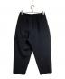 COMME des GARCONS COMME des GARCONS (コムデギャルソン コムデギャルソン) ウールワイドクロップドパンツ ブラック サイズ:M：13000円
