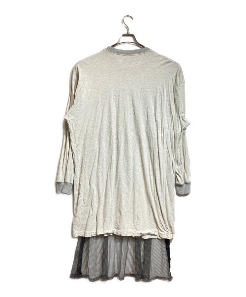 VAQUERA（ヴァケラ）VAQUERA (ヴァケラ) Oversized Gray Slip Dress グレー サイズ:Mの古着・服飾アイテム
