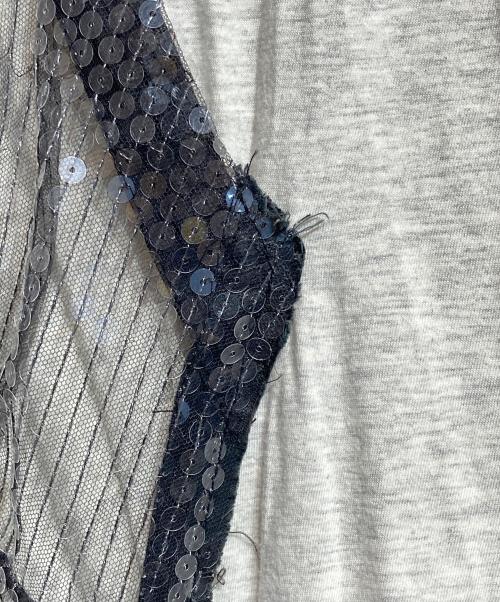 VAQUERA（ヴァケラ）VAQUERA (ヴァケラ) Oversized Gray Slip Dress グレー サイズ:Mの古着・服飾アイテム