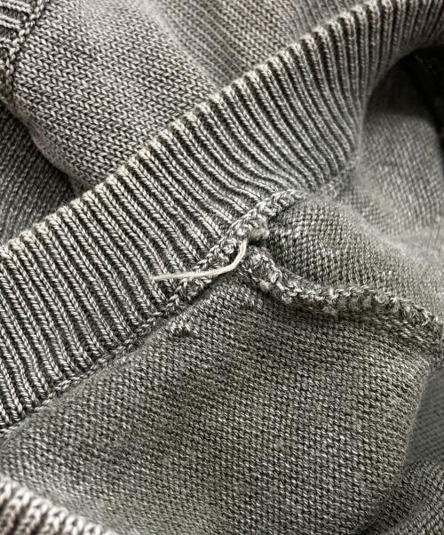 MARTIN MARGIELA（マルタン・マルジェラ）Martin Margiela (マルタン・マルジェラ) フェード加工vネックニットベスト グリーン サイズ:Mの古着・服飾アイテム