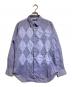COMME des GARCONS HOMME（コムデギャルソン オム）の古着「アーガイル長袖シャツ」｜ブルー