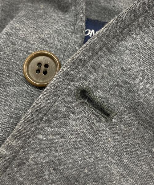 COMME des GARCONS HOMME（コムデギャルソン オム）COMME des GARCONS HOMME (コムデギャルソン オム) サイド切替チェックジャケット グレー サイズ:XSの古着・服飾アイテム