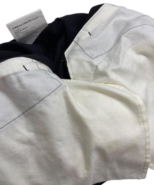 COMME des GARCONS（コムデギャルソン）COMME des GARCONS (コムデギャルソン) 巻き上げサテンフリルスカート ブラック サイズ:Sの古着・服飾アイテム