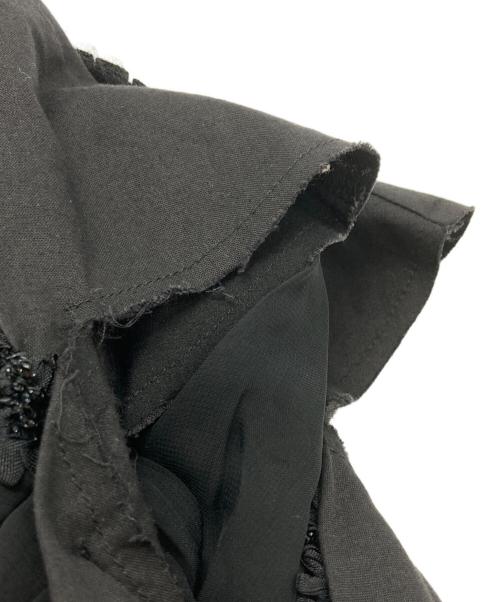 COMME des GARCONS（コムデギャルソン）COMME des GARCONS (コムデギャルソン) チュール×リボンフリルトップス ブラック サイズ:Sの古着・服飾アイテム