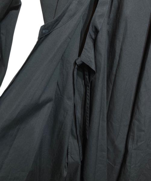 LEMAIRE（ルメール）LEMAIRE (ルメール) STRAIGHT COLLAR TWISTED DRESS ブラック サイズ:36の古着・服飾アイテム