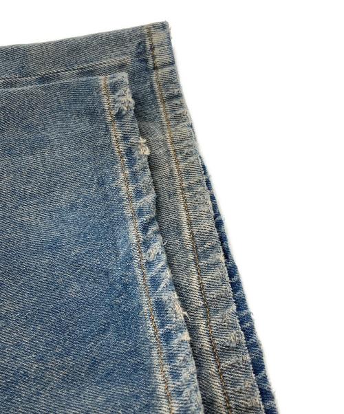 MM6 Maison Margiela（エムエムシックスメゾンマルジェラ）MM6 Maison Margiela (エムエムシックスメゾンマルジェラ) ドローストリングバギーデニム インディゴ サイズ:26の古着・服飾アイテム