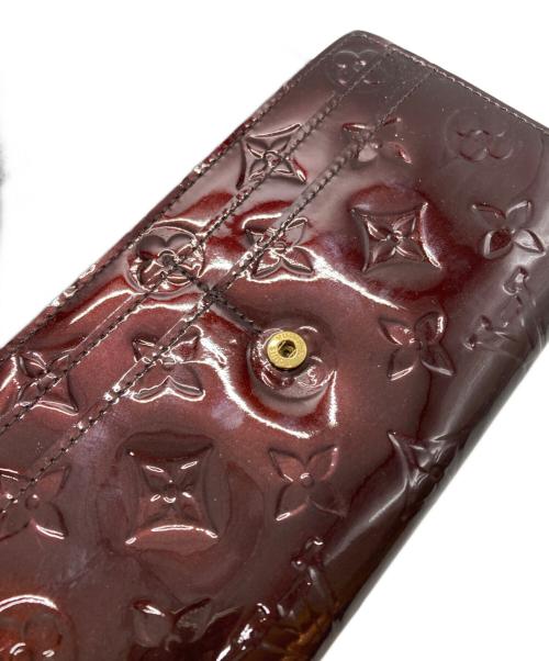 LOUIS VUITTON（ルイ ヴィトン）LOUIS VUITTON (ルイ ヴィトン) ヴェルニ ポルトフォイユ・ロスモア ルージュフォーヴィスト ブラウンの古着・服飾アイテム