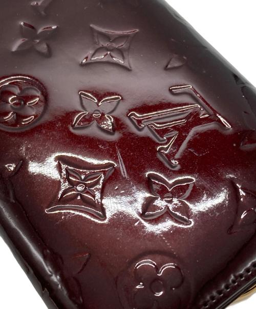 LOUIS VUITTON（ルイ ヴィトン）LOUIS VUITTON (ルイ ヴィトン) ヴェルニ ポルトフォイユ・ロスモア ルージュフォーヴィスト ブラウンの古着・服飾アイテム