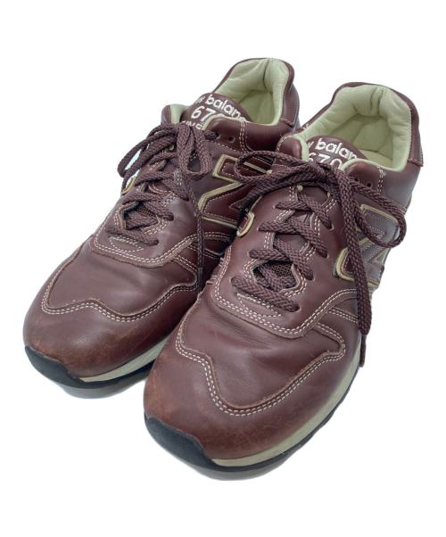 NEW BALANCE（ニューバランス）NEW BALANCE (ニューバランス) M670BRN ブラウン サイズ:UK8の古着・服飾アイテム