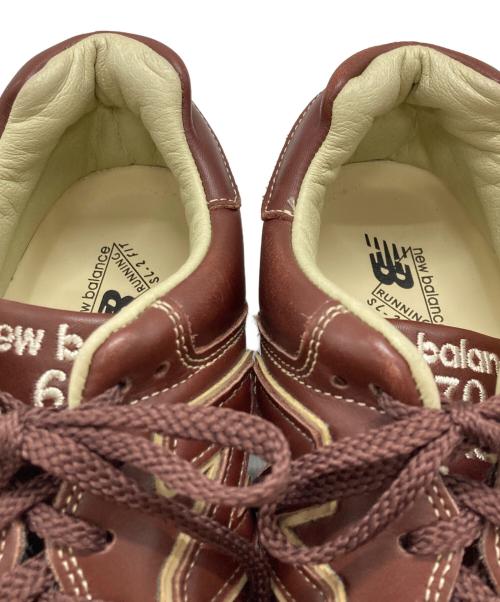 NEW BALANCE（ニューバランス）NEW BALANCE (ニューバランス) M670BRN ブラウン サイズ:UK8の古着・服飾アイテム