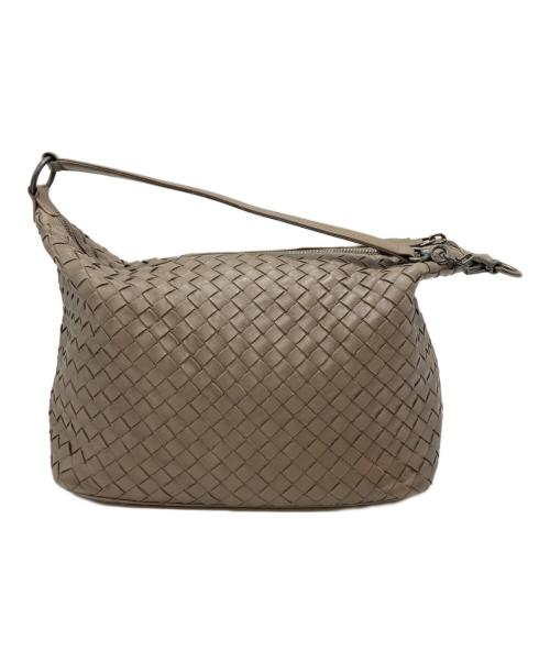 BOTTEGA VENETA（ボッテガベネタ）BOTTEGA VENETA (ボッテガベネタ) イントレチャート ワンハンドルバッグ ブラウン サイズ:不明の古着・服飾アイテム