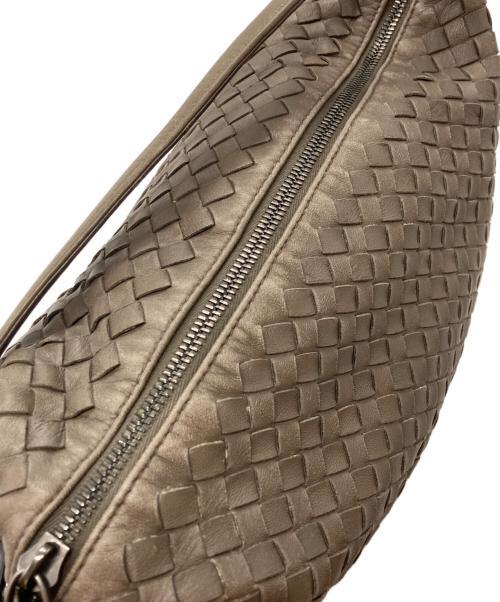 BOTTEGA VENETA（ボッテガベネタ）BOTTEGA VENETA (ボッテガベネタ) イントレチャート ワンハンドルバッグ ブラウン サイズ:不明の古着・服飾アイテム