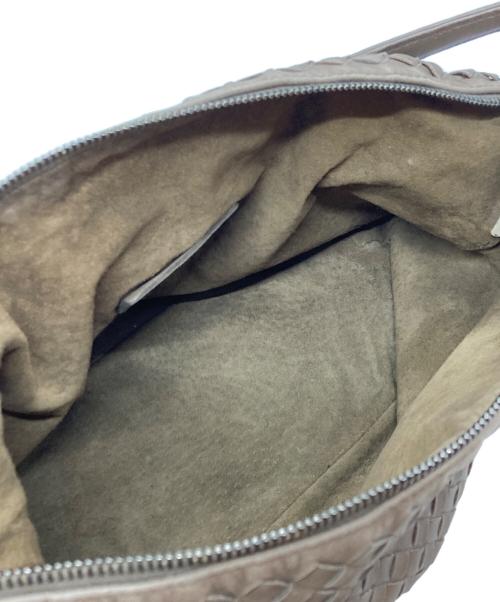 BOTTEGA VENETA（ボッテガベネタ）BOTTEGA VENETA (ボッテガベネタ) イントレチャート ワンハンドルバッグ ブラウン サイズ:不明の古着・服飾アイテム