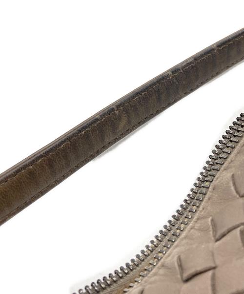 BOTTEGA VENETA（ボッテガベネタ）BOTTEGA VENETA (ボッテガベネタ) イントレチャート ワンハンドルバッグ ブラウン サイズ:不明の古着・服飾アイテム