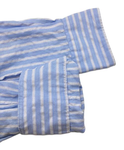 COMME des GARCONS HOMME（コムデギャルソン オム）COMME des GARCONS HOMME (コムデギャルソン オム) 切替ストライプシャツ ブルー サイズ:XSの古着・服飾アイテム
