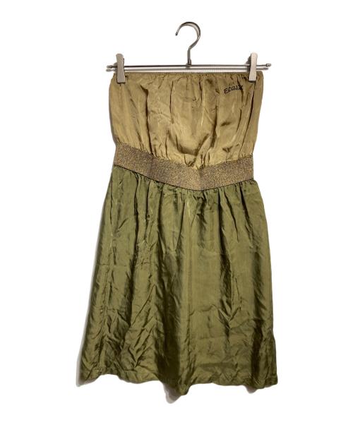 TOGA PULLA（トーガ プルラ）TOGA PULLA (トーガ プルラ) ノースリーブワンピース/Sleeveless dress グリーン サイズ:ONEの古着・服飾アイテム