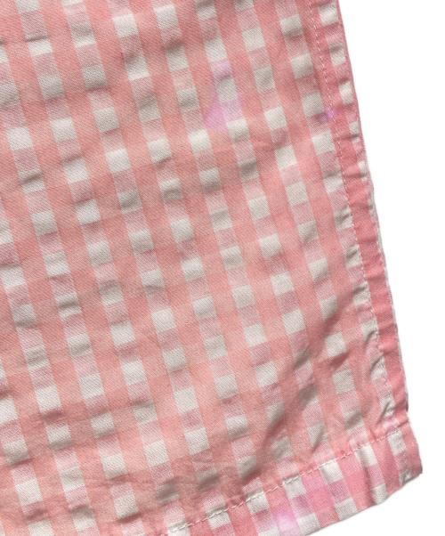 tricot COMME des GARCONS（トリココムデギャルソン）tricot COMME des GARCONS (トリココムデギャルソン) ギンガムチェックワイドパンツ/Gingham check wide pants ピンク サイズ:ーの古着・服飾アイテム