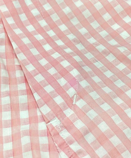 tricot COMME des GARCONS（トリココムデギャルソン）tricot COMME des GARCONS (トリココムデギャルソン) ギンガムチェックワイドパンツ/Gingham check wide pants ピンク サイズ:ーの古着・服飾アイテム