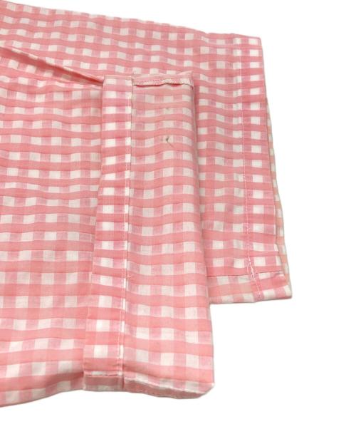 tricot COMME des GARCONS（トリココムデギャルソン）tricot COMME des GARCONS (トリココムデギャルソン) ギンガムチェックワイドパンツ/Gingham check wide pants ピンク サイズ:ーの古着・服飾アイテム