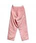 tricot COMME des GARCONS (トリココムデギャルソン) ギンガムチェックワイドパンツ/Gingham check wide pants ピンク サイズ:ー：18000円