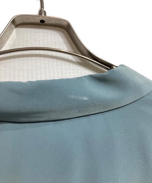LAD MUSICIAN（ラッドミュージシャン）LAD MUSICIAN (ラッドミュージシャン) DECHINE BIG SHORT SHIRT/デチン ビッグショートシャツ ブルー サイズ:44の古着・服飾アイテム