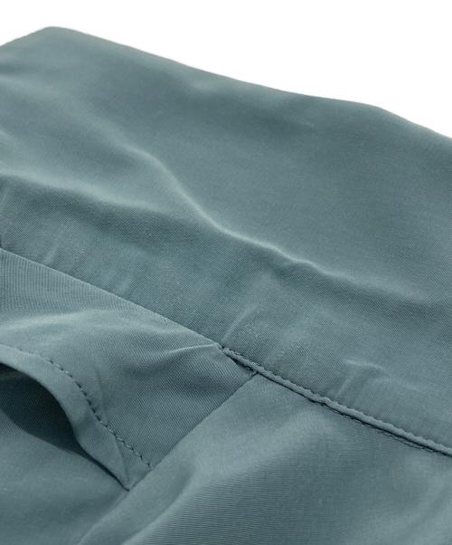 LAD MUSICIAN（ラッドミュージシャン）LAD MUSICIAN (ラッドミュージシャン) DECHINE BIG SHORT SHIRT/デチン ビッグショートシャツ ブルー サイズ:44の古着・服飾アイテム