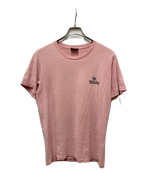 stussy（ステューシー）stussy (ステューシー) クラウンTee ピンク サイズ:	SIZE Sの古着・服飾アイテム