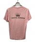 stussy (ステューシー) クラウンTee ピンク サイズ:	SIZE S：7000円