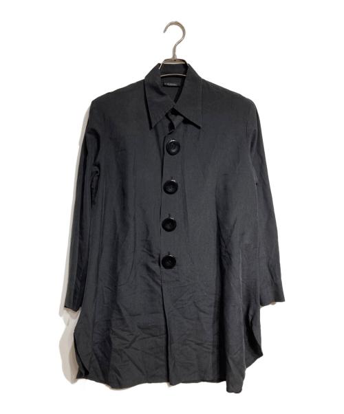 LIMI feu（リミフゥ）LIMI feu (リミフゥ) ビッグボタンシャツ/ big button shirt ブラック サイズ:Sの古着・服飾アイテム