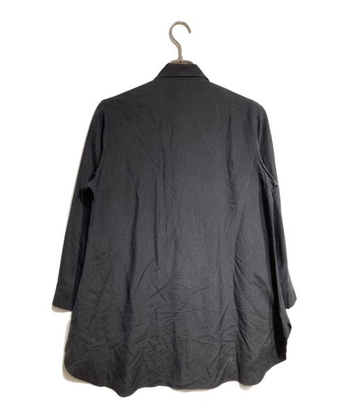 LIMI feu（リミフゥ）LIMI feu (リミフゥ) ビッグボタンシャツ/ big button shirt ブラック サイズ:Sの古着・服飾アイテム